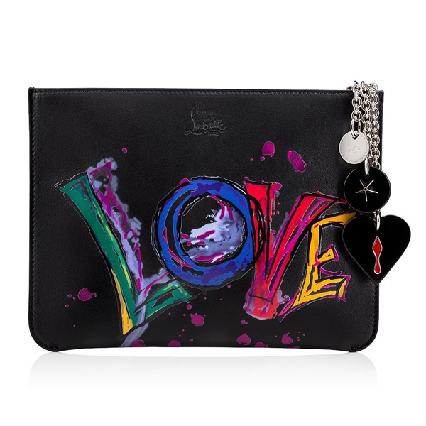 2018新作人気 Christian Louboutin クリスチャンルブタンスーパーコピー☆ Loubicute Small Pouch "LOVE"